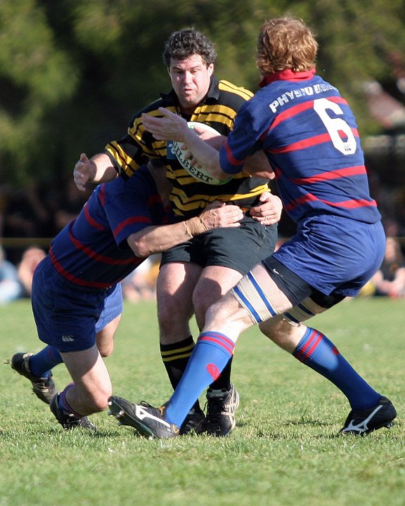 Burmester tackles Brown